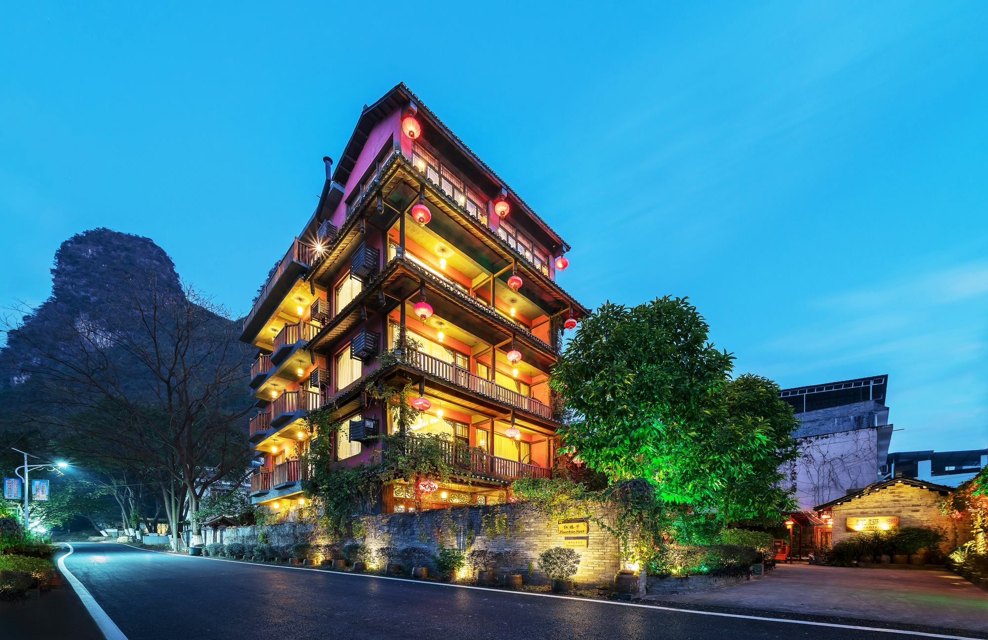 Yangshuo Mountain Nest Boutique Hotel Экстерьер фото