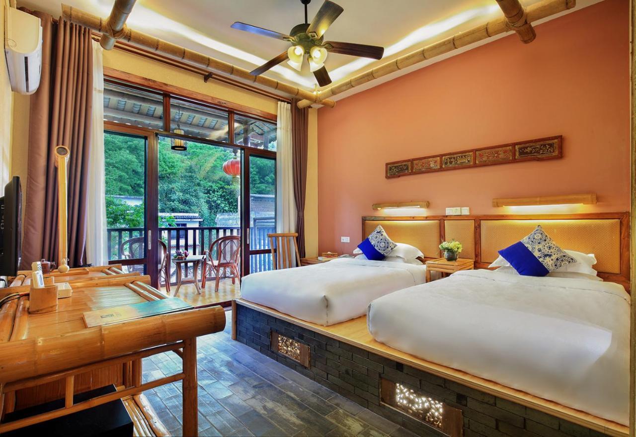 Yangshuo Mountain Nest Boutique Hotel Экстерьер фото